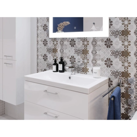Раковина 80x45 см Cersanit Como UM-COM80/1
