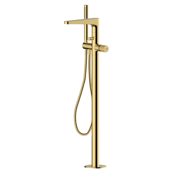 Смеситель для ванны WasserKRAFT Ems 7621 золото