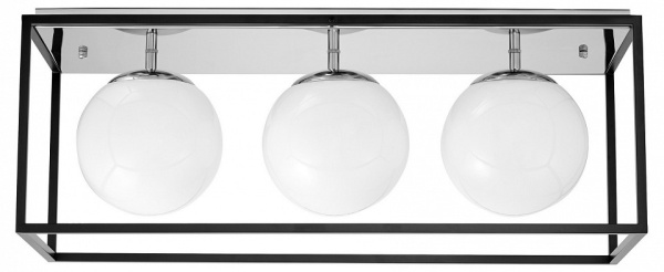 Накладной светильник LUMINA DECO LDC 8060-3 CHR+BK
