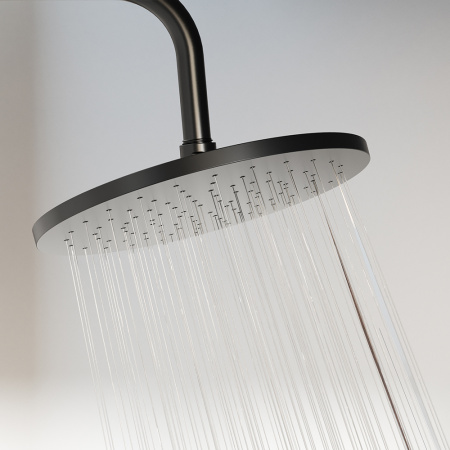 Душевая стойка Damixa Jupiter 977710300 черная матовая