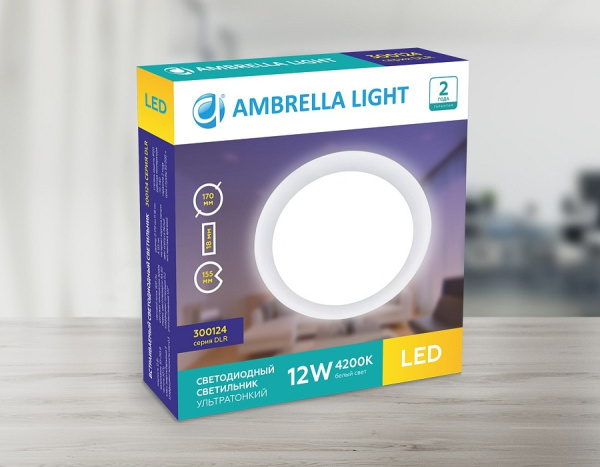 Встраиваемый светильник Ambrella Light DLR 300124