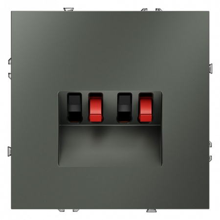 Розетка акустическая без рамки Voltum S70 VLS060306