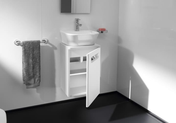 Тумба под раковину Roca Gap 45 ZRU9302880 белый глянец