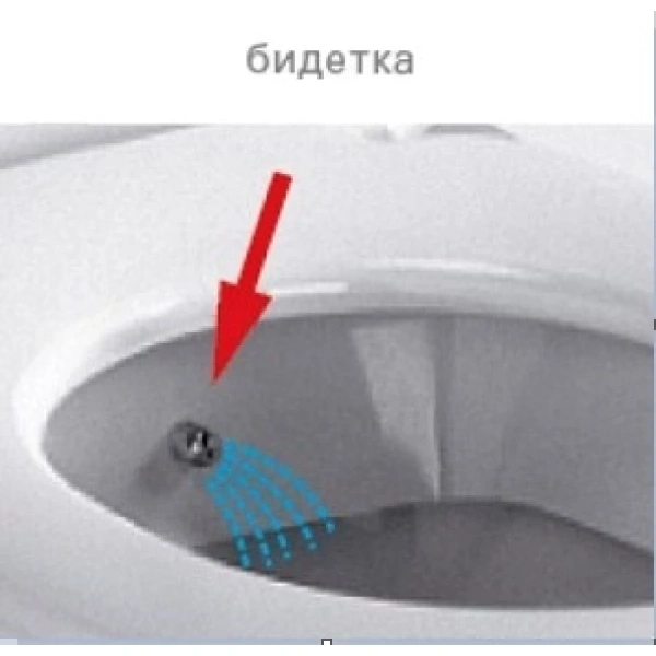 Унитаз-компакт Geberit Vitra S50 9736B003-7203 с функцией биде, с сиденьем микролифт, белый