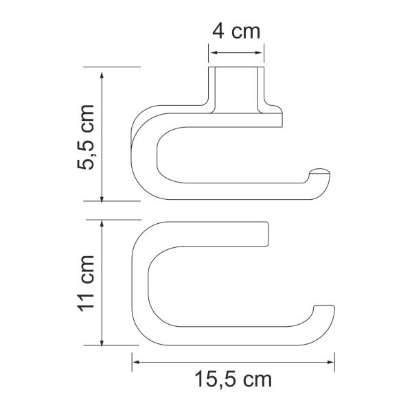 Каммель (Kammel) K-8396W Держатель туалетной бумаги