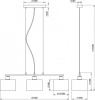 Подвесной светильник Moderli Room V2731-3P