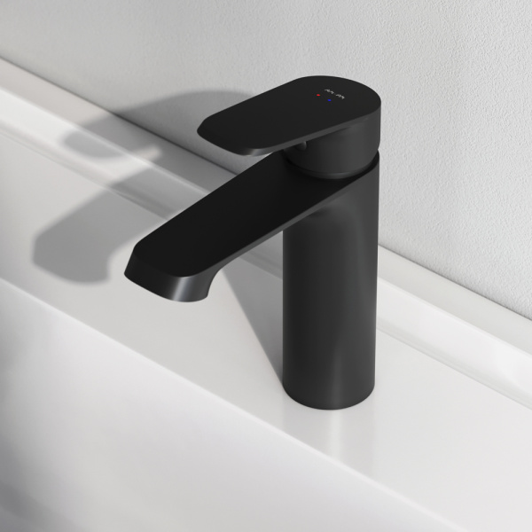 Смеситель для раковины AM.PM Func F8F02122 черный матовый