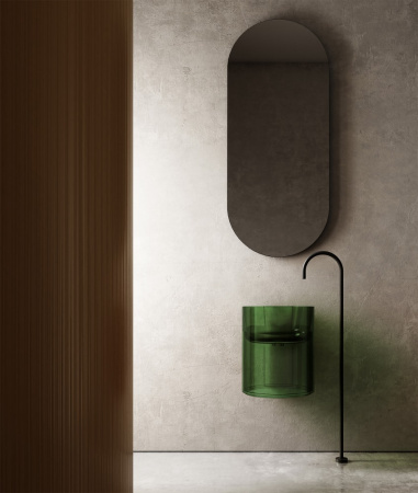 Раковина Abber Kristall 42 AT2704Emerald зеленый