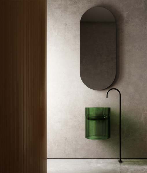 Раковина Abber Kristall 42 AT2704Emerald зеленый