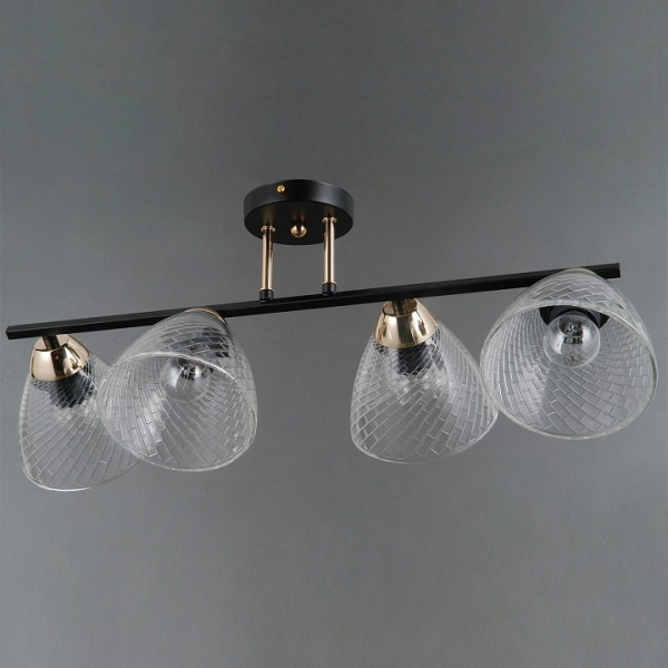 Светильник на штанге ILLUMICO ARIES IL0739-4CSQ-24 BK FGD ARIES