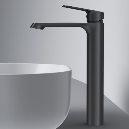 Смеситель для раковины AM.PM Func F8F92022 черный матовый