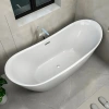 Акриловая ванна Ceruttispa Nemi CT9319 170x75 см, отдельностоящая, белый