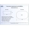 Раковина 60x40 см GID Simple N N9026a