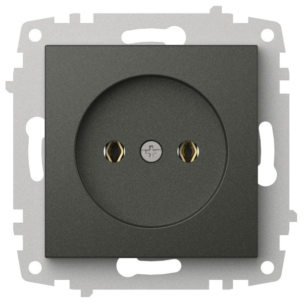 Розетка без заземления без рамки Elbi Eleсtriс Zena Vega 609-011100-215