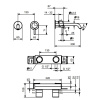 Смеситель для раковины Fantini Nostromo 50 13 G913B черный
