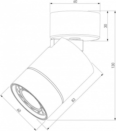Светильник на штанге Elektrostandard Niro a065463
