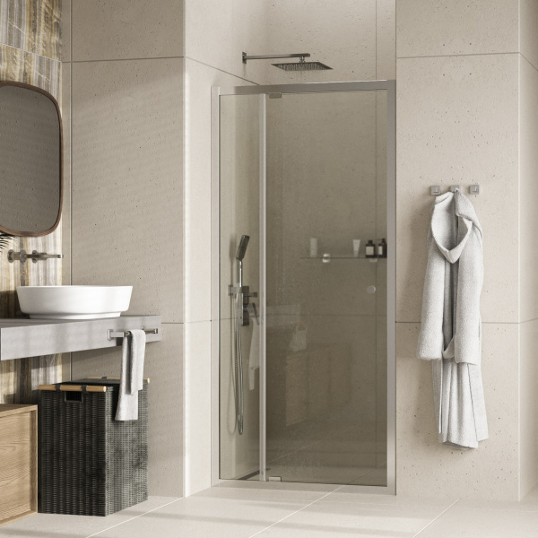 Душевая дверь WasserKRAFT Aula 11P 100х90 11P12