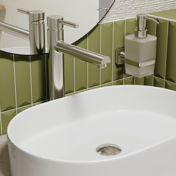 Смеситель для раковины WasserKRAFT Wern 4203H сталь
