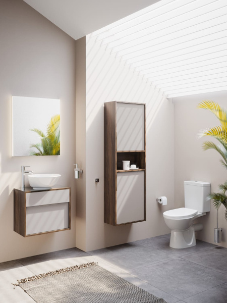 Унитаз Vitra Nord Duroplast 9845B099-7202 с сиденьем микролифт