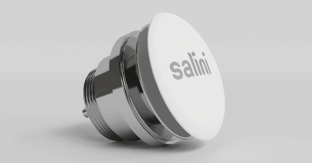 Донный клапан Salini 166201G белый глянцевый