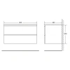 Раковина 90x48 см BelBagno Luce BB900AB