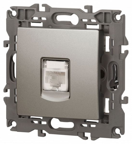 Розетка Ethernet RJ-45 без рамки Эра Эра Elegance 14-3107-16