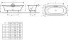 Чугунная ванна Jacob Delafon Volute 170x80 E6D037-00