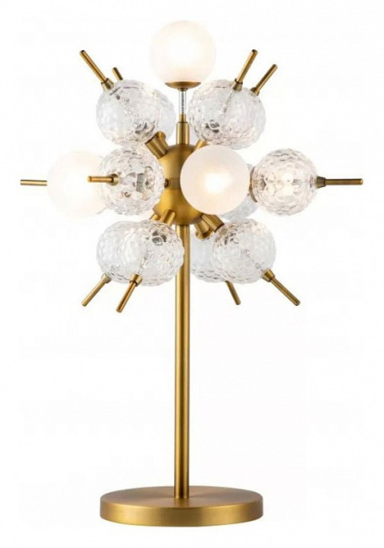 Настольная лампа декоративная iLamp Rockfeller 100T-5 MBR