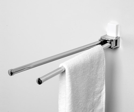 Держатель полотенец рога WasserKraft K-5031WHITE