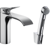 Смеситель для раковины hansgrohe Vivenis 75210000 с гигиеническим душем