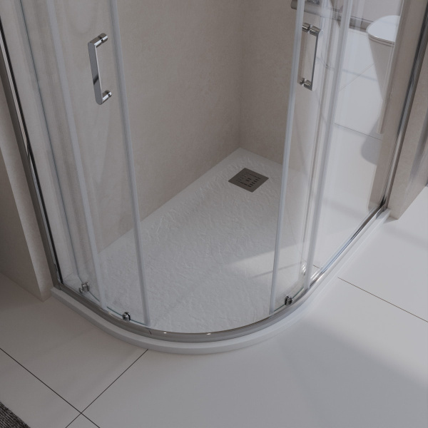Душевой поддон BelBagno Uno 120 TRAY-MR-UNO-RH-120/80-550-35-W-R-CR белый