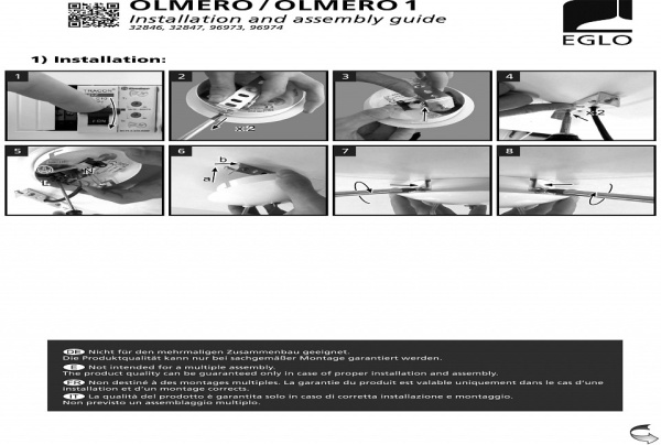 Подвесной светильник Eglo Olmero 96973