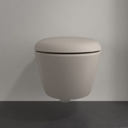 Подвесной унитаз Villeroy&Boch Antao 4674T0AM миндальный