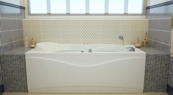 Акриловая ванна Aquanet Grenada 180х90 белый