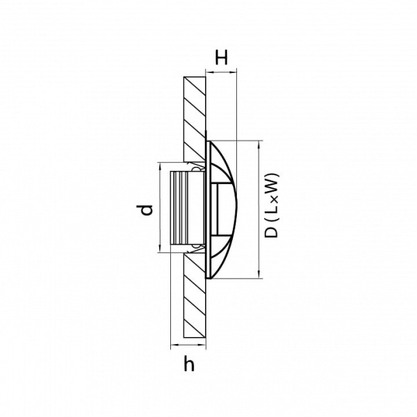 Встраиваемый светильник Lightstar Lumina 212264