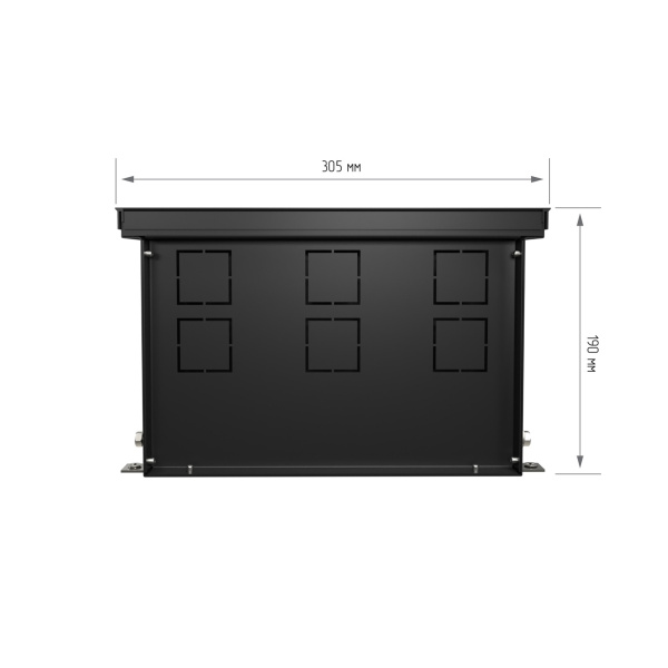 Конвектор внутрипольный Royal Thermo ATRIUM TURBO-190/300/2600-DG-U-LB