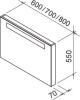 Зеркало Ravak Classic X000000955 800 каппучино