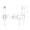 Гигиенический душ Huber Shower TT0079452B никель