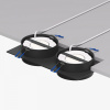 Встраиваемый светильник Denkirs FLAT DK2092-BK