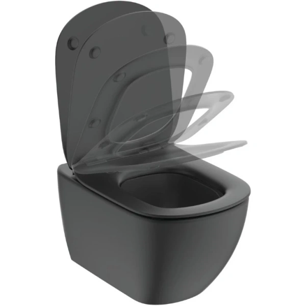 Унитаз подвесной Ideal Standard Tesi T0079V3 черный матовый