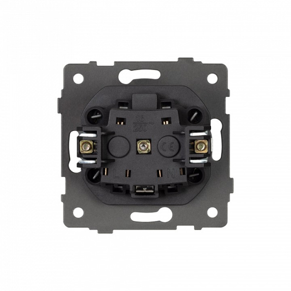Розетка с заземлением, без рамки Arlight SCT 049817