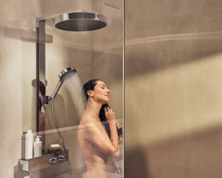 Душевая стойка hansgrohe Rainfinity Showerpipe 26853000 с термостатом