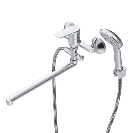 Смеситель для ванны AM.PM Gem F90A90100 с ручным душем