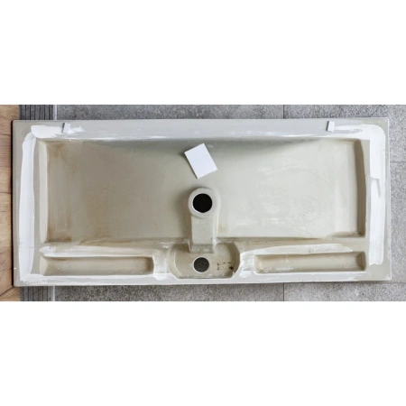 Раковина CeramaLux 9393-90 91x40 см, накладная, белый