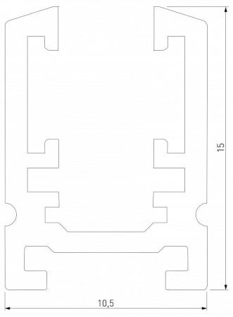 Трек накладной Elektrostandard Mini Magnetic a065631