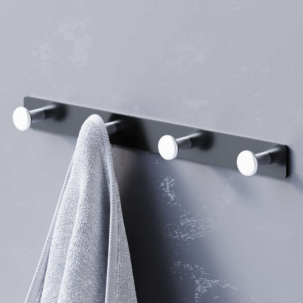 Набор аксессуаров Damixa Jupiter DAK77B2803W черно-белый