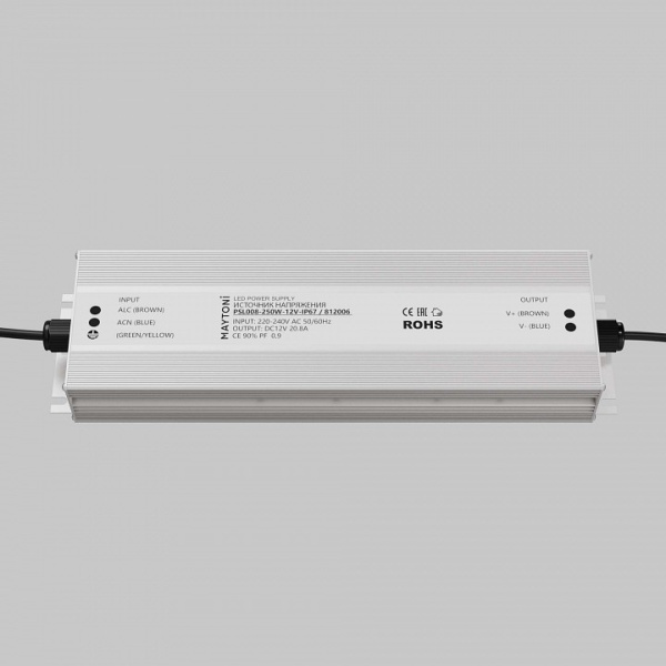 Блок питания с проводом Maytoni Led Strip Блоки питания 12В 812006