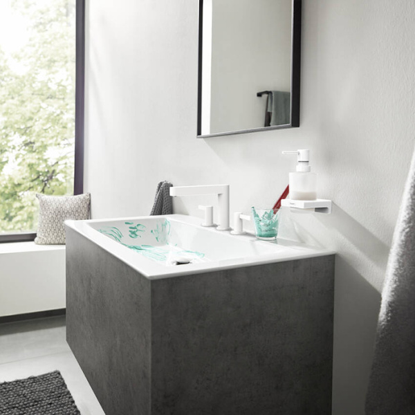 Диспенсер для жидкого мыла hansgrohe AddStoris 41745700 матовый белый