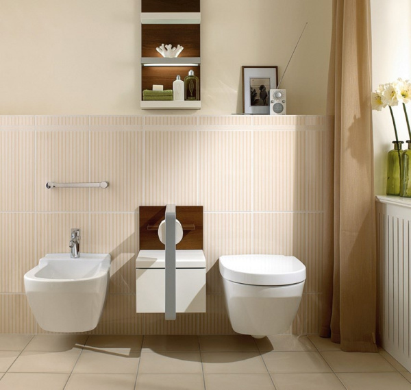 Биде подвесное Villeroy&Boch Lifetime 547500R1