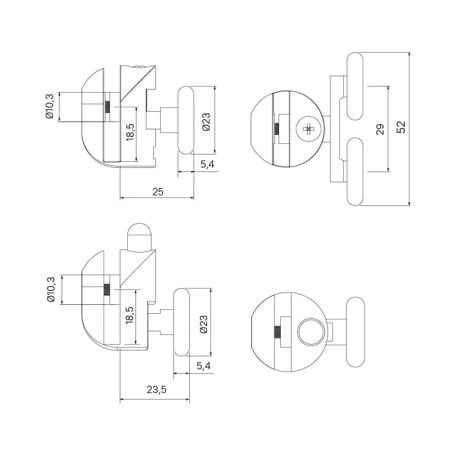 Ролики Iddis Optima Home 966M23C4DZ хром